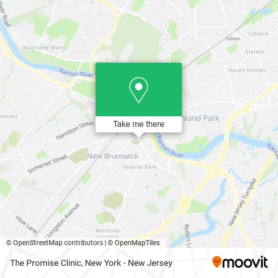 The Promise Clinic map