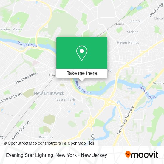 Evening Star Lighting map