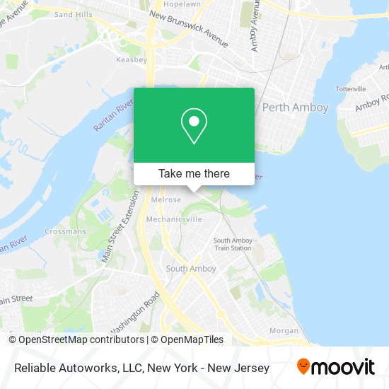 Reliable Autoworks, LLC map