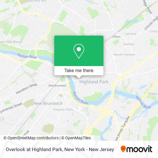 Overlook at Highland Park map