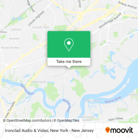 Ironclad Audio & Video map
