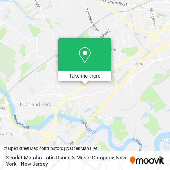 Mapa de Scarlet Mambo Latin Dance & Music Company