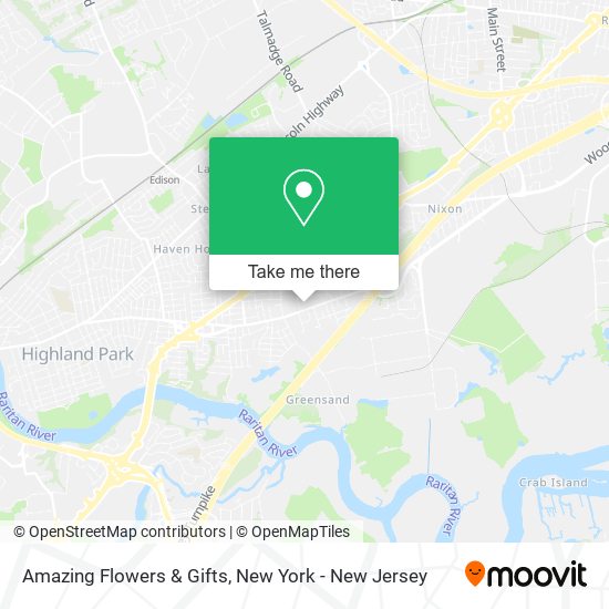 Mapa de Amazing Flowers & Gifts
