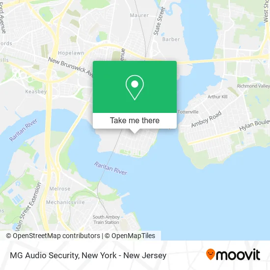 MG Audio Security map