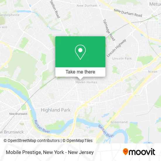 Mapa de Mobile Prestige