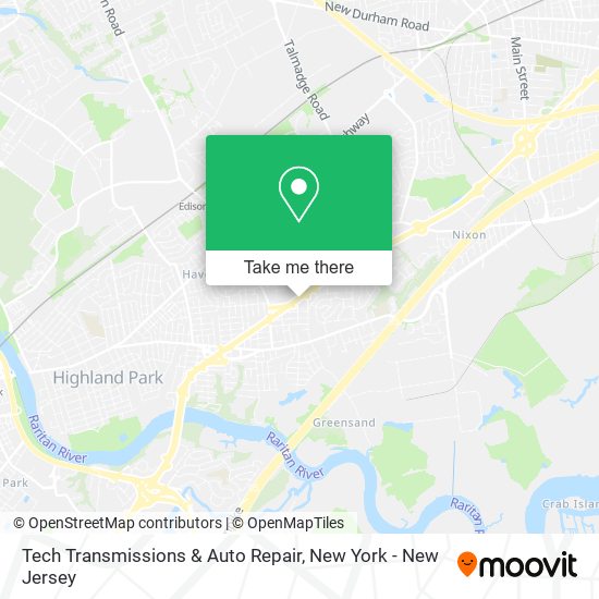 Tech Transmissions & Auto Repair map