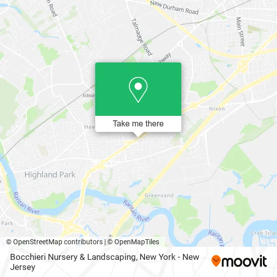 Bocchieri Nursery & Landscaping map