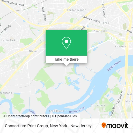 Consortium Print Group map