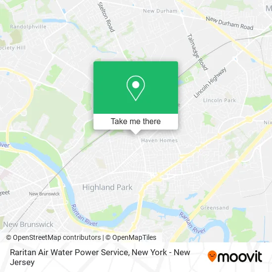 Raritan Air Water Power Service map