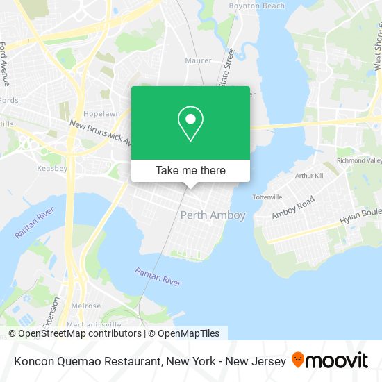 Mapa de Koncon Quemao Restaurant