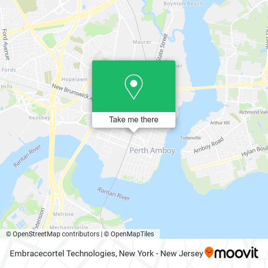 Embracecortel Technologies map