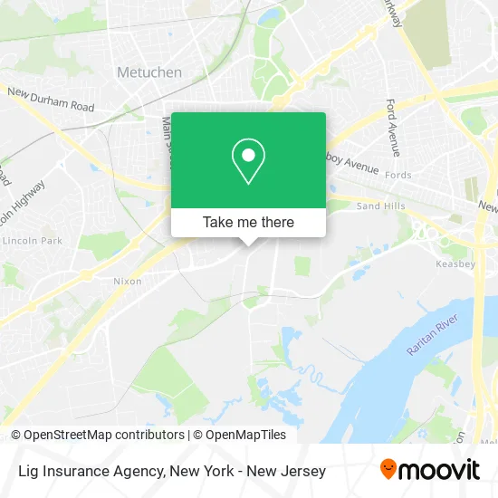 Lig Insurance Agency map