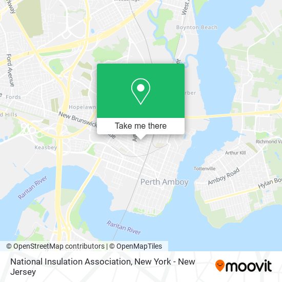 National Insulation Association map