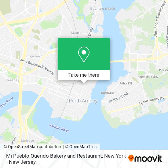 Mapa de Mi Pueblo Querido Bakery and Restaurant