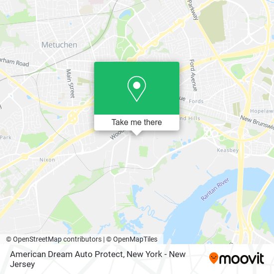 American Dream Auto Protect map