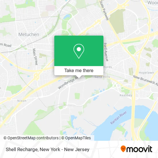 Shell Recharge map