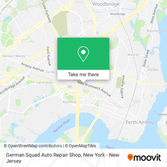 German Squad Auto Repair Shop map