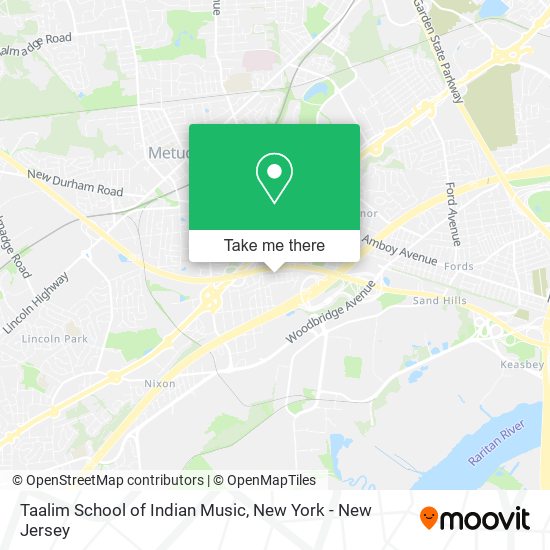 Taalim School of Indian Music map