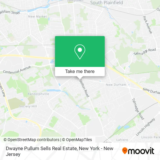 Dwayne Pullum Sells Real Estate map