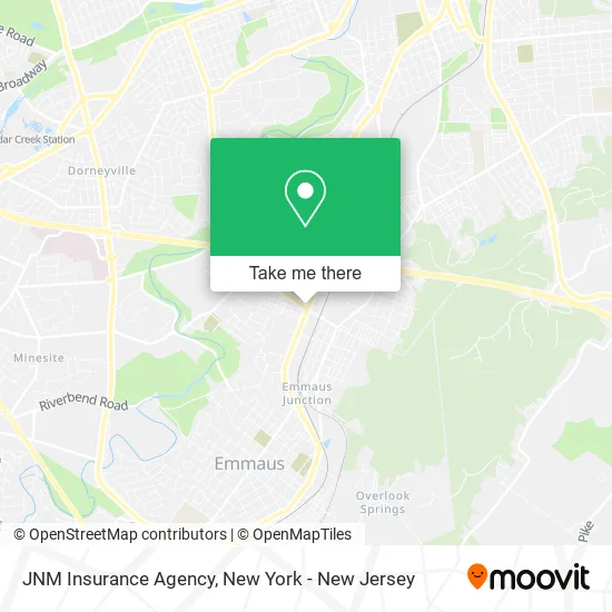 JNM Insurance Agency map
