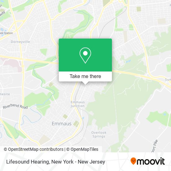 Mapa de Lifesound Hearing