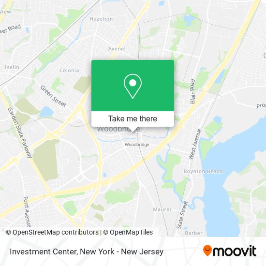 Investment Center map