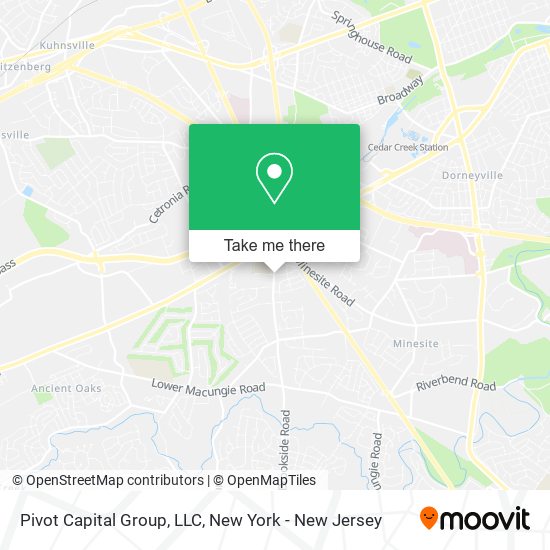 Pivot Capital Group, LLC map