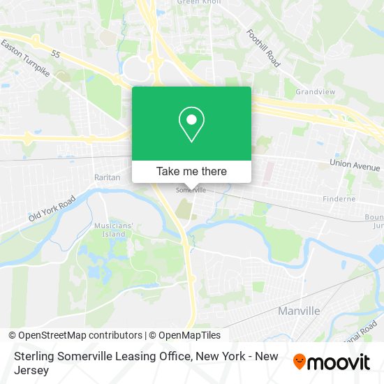 Sterling Somerville Leasing Office map
