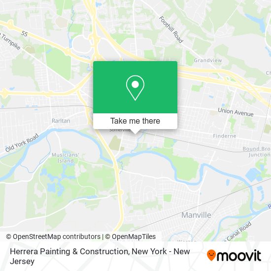 Herrera Painting & Construction map