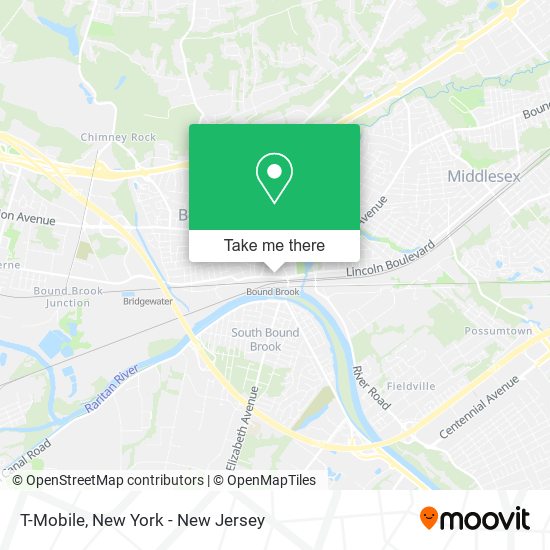 T-Mobile map