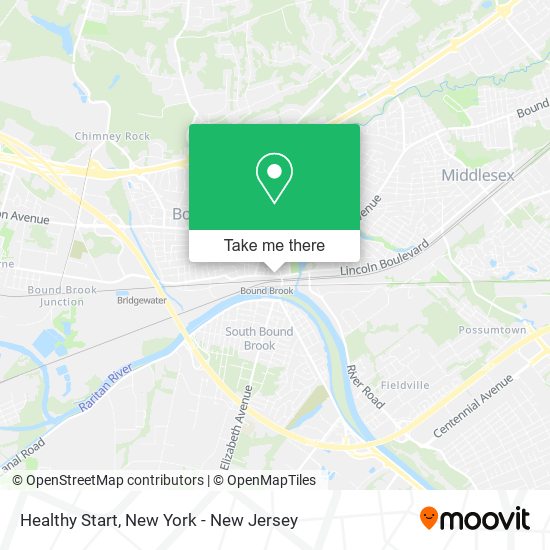 Healthy Start map