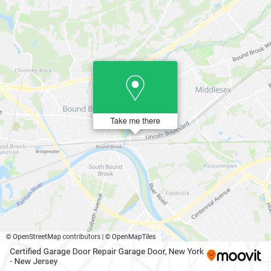 Mapa de Certified Garage Door Repair Garage Door