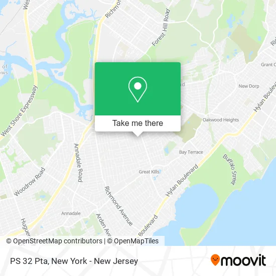 PS 32 Pta map