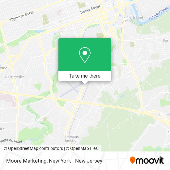 Moore Marketing map