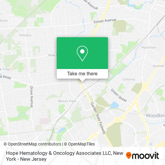 Hope Hematology & Oncology Associates LLC map