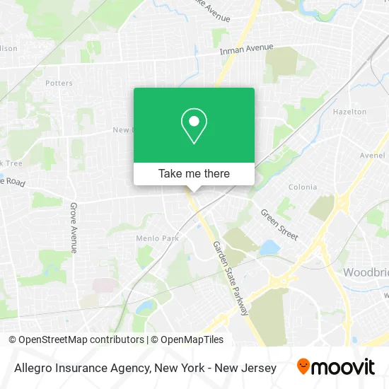 Allegro Insurance Agency map