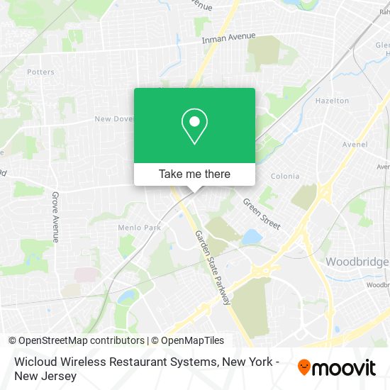 Wicloud Wireless Restaurant Systems map