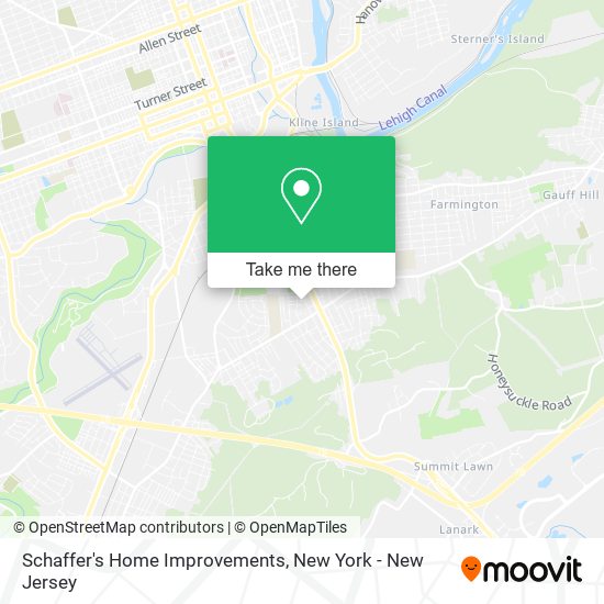 Mapa de Schaffer's Home Improvements