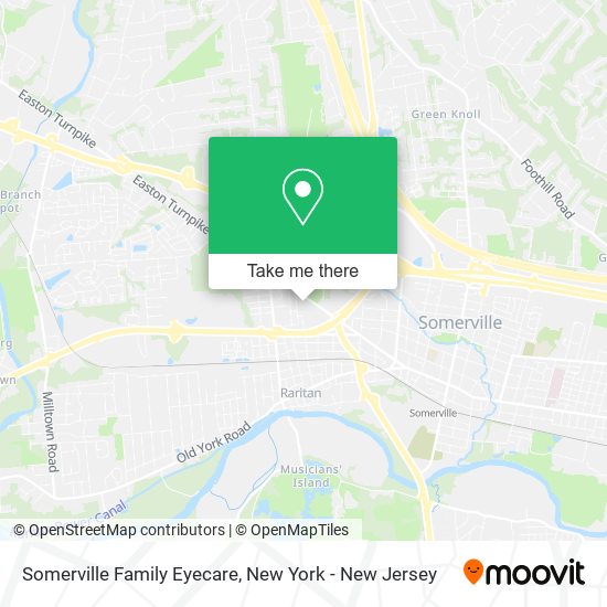 Somerville Family Eyecare map