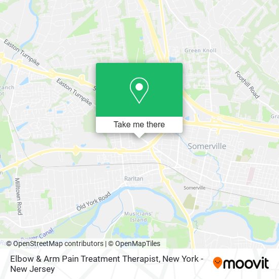 Mapa de Elbow & Arm Pain Treatment Therapist