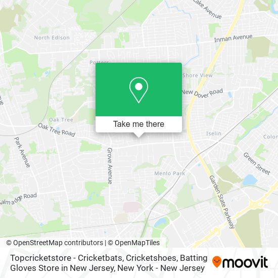 Mapa de Topcricketstore - Cricketbats, Cricketshoes, Batting Gloves Store in New Jersey