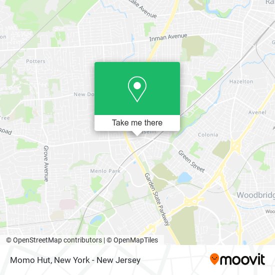 Momo Hut map