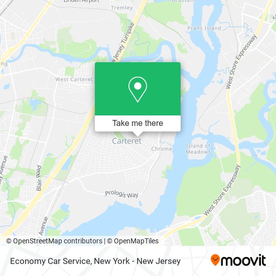 Mapa de Economy Car Service