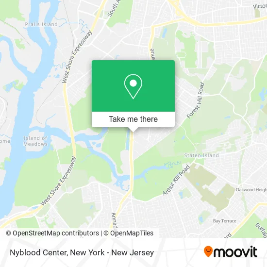 Mapa de Nyblood Center