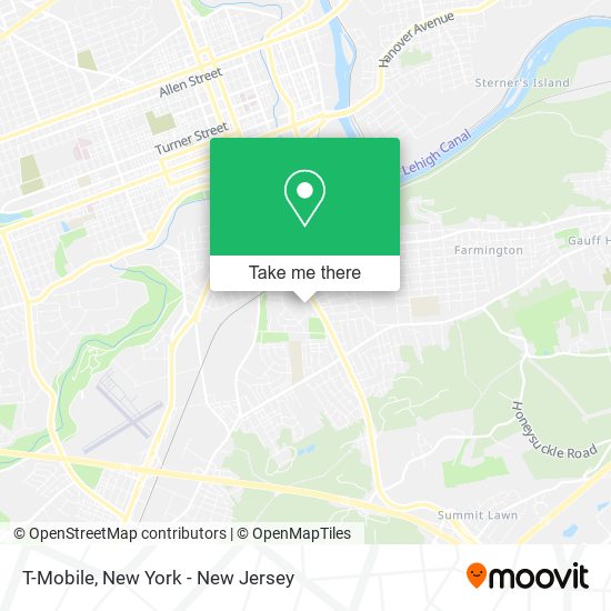 T-Mobile map