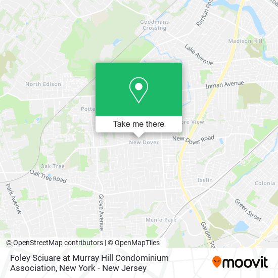 Mapa de Foley Sciuare at Murray Hill Condominium Association