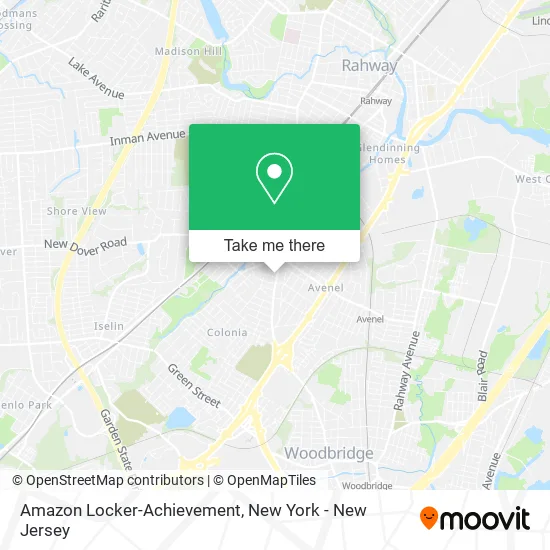Amazon Locker-Achievement map