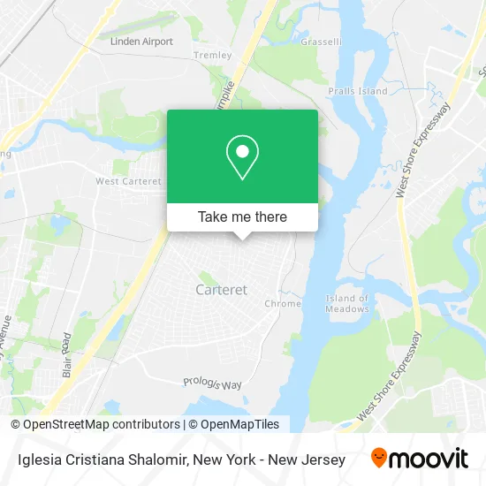 Mapa de Iglesia Cristiana Shalomir