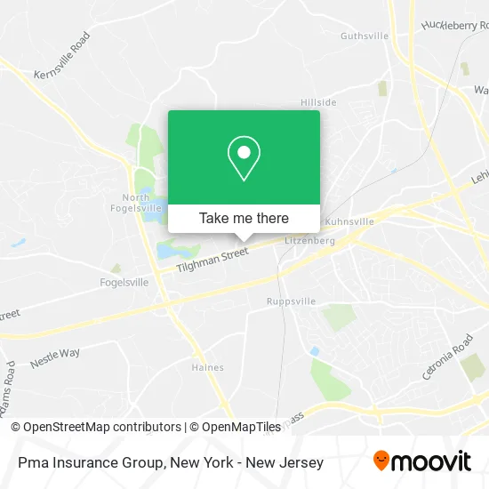 Pma Insurance Group map