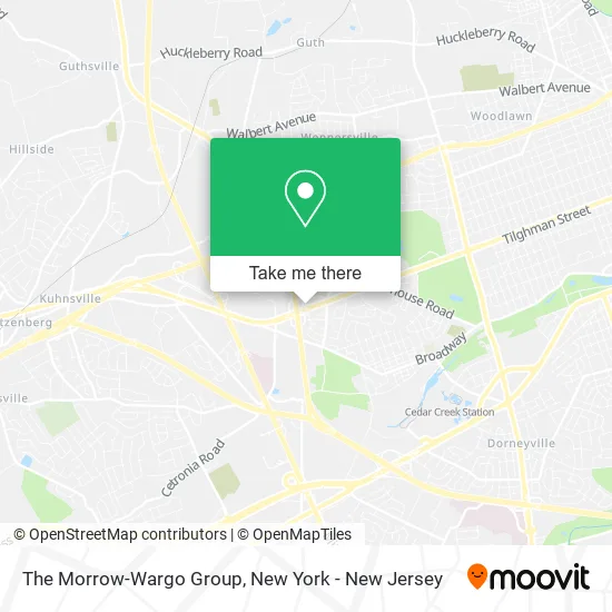 The Morrow-Wargo Group map